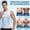 White -BP20, variant on Inglocry Compression Shirt Men Slimming Body Shaper Vest Crewneck Workout Shirts Tummy Control Undershirts 2026 Black 2XL