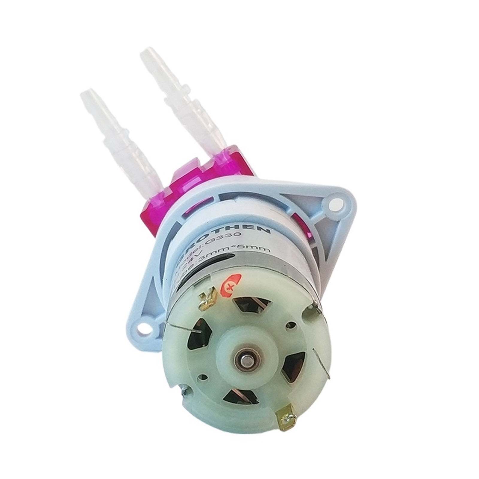 DC 12V/24V Dosing Pump Peristaltic Pumps Dosing Head With Connector For  Aquarium Lab Analytic Diy Liquids Motor Tool ,Adjustable Flow Rate