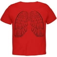 thumbnail image 2 of Halloween Red Cardinal Bird Costume Toddler T Shirt Red 2T, 2 of 2