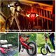 thumbnail image 4 of Las mejores señales de giro para bicicletas Bicicleta trasera recargable a prueba de agua 2022 Los indicadores de bicicleta más brillantes se adaptan a manillares, asientos traseros y portae, 4 of 5
