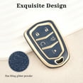 thumbnail image 5 of for Cadillac Key Fob Cover, Soft TPU Protection Key Fob Case Compatible with Cadillac Escalade CTS SRX CT4 CT5 CT6 XTS XT4 XT5 XT6 ATSL SLS STS Smart Key Holder (Blue), 5 of 8
