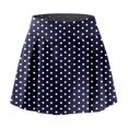 thumbnail image 2 of Gibobby faldas largas de mujer elegantes casual para mujer Falda deportiva de yoga Falda corta(Azul marino, XXL), 2 of 5