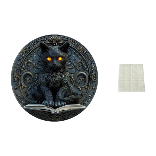 Adorno colgante de panel acrílico teñido, decoración navideña, diseño vintage, decoración de pared, pintado a doble cara para la entrada y la fiesta