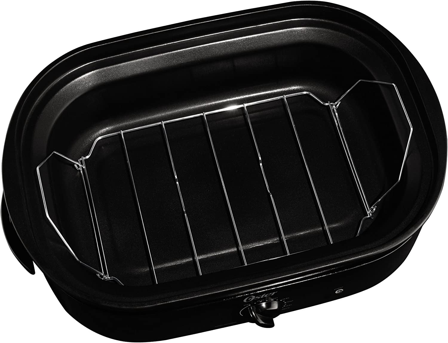 Oster 18-Quart Roaster Oven with Self-Basting Lid, Black