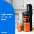 thumbnail image 2 of nutriBullet Exprimidor Lento Gris, Transparente, Negro, Multicolor, 2 of 5