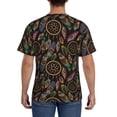 thumbnail image 2 of Rocae Decorative Feathers for Men's Moisture-Wicking Crew Tee - T-Shirt for Sports, Outdoor Activities, and Casual Wear, 2 of 9