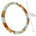 thumbnail image 4 of Squirrel 14.5 Inch Printing PVC Leather Auto Accessories Steering Wheel Cover, 4 of 6