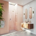 thumbnail image 2 of Illume 52.25 in. x 78 in. Wall Hinged Glass Shower Enclosure, 2 of 7