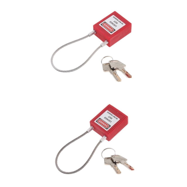 2pcs Candados de - para , Hogar, Almacenamiento, Gimnasio, Armarios, Estuche, Cajones, Cajas de Herramientas, Zulema Candado de bloqueo de seguridad