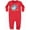Red, variant on Little Co-pilot Cute Helicopter Baby Fleece Romper