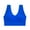 Blue, variant on Seamless Sports Bra Without Steel Ring Yoga Bra, With Detachable Pad, Suitable For Women