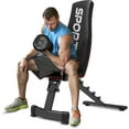 thumbnail image 1 of Adjustable Weight Bench for Home Gym, 5-Levels Versatile Foldable Bench for Full Body Workout Strength Training, 660LBS Incline Decline Bench with Quick Folding& Fast Adjustment, 1 of 7