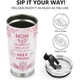 thumbnail image 4 of Gifts for Mom Grandma Women Mothers Day Present for Mama from Son Daughter, Birthday Valentines Day Gifts for Wife Her from Husband, Flower Butterfly Insulated Tumbler Cup Travel Coffee Mug, 4 of 5
