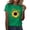 Green, variant on Summer Tops for Women Boho Beach Vacation T-Shirt Graphic Print Round Neck Short Sleeve Casual Loose Sunflower Tee, Pink XXL