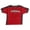 Red, variant on Michellecmm  Women T-shirt, Short Sleeve Letters Print Contrast Color Summer Tops