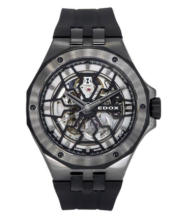 Edox Men's 72011 357N NIN Les Bemonts Mechanical Hand Winding