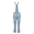 thumbnail image 6 of Jeans for Women Trendy Casual Denim Rompers Denim Overalls Ripped Washed Jumpsuits Jeans Denim Pants Fall 2025 with Pocket, 6 of 6