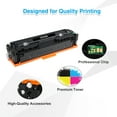 thumbnail image 6 of 410A CF410A Compatible Toner Cartridge Replacement for HP 410A 410X M477fnw CF410A CF411A CF412A CF413A Color Pro MFP M477fnw M477fdw M477fdn M452dn M452nw Printer (Black Cyan Yellow Magenta, 12-Pack), 6 of 7