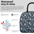 thumbnail image 3 of Womens Dark Blue Princess Castle Pattern Lunch Box for Work,Insulated Lunch Bag for Women,Loncheras Para Mujer,Leakproof Adult Lunch Bag for Work,Beach,Travel,Picnic,Camping, 3 of 7