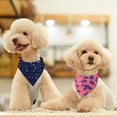 thumbnail image 2 of Hearth & Gear Flag Pet Triangle Scarf Independence Day Pet Towel Dog Scarf 4th Of July Dog Bandana Large Flag Bandana Pet Patriotic Scarf Durable Triangle Dog Color Custom Dog Custom Dog Leash Dog, 2 of 4