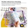 thumbnail image 1 of 10 Pieces Binder Pages Photo Album Page Stamps Sheets Assortment Stamps Currency Paper Money Storage Organizer Waterproof PP Pockets 1 Slot, 1 of 9