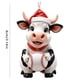 thumbnail image 4 of Adornos para árbol de Navidad Adornos navideños Vaca baloncesto Adornos acrílicos para árbol de Navidad Adornos anuales Adornos vaca baloncesto Para colocar en el árbol de Navidad, 4 of 5