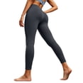 thumbnail image 3 of Zeliretfy Leggings for Women's Solid Color Yoga Leggings Soft Abdominal High Elastic Slim High Waist Yoga Pants Leggings for Women Tummy Control, 3 of 6