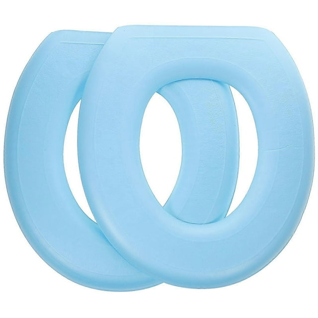 2Pcs Bathroom Toilet Pads EVA Toilet Mats Toilet Cushions Thicken Toilet Covers