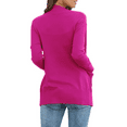 thumbnail image 6 of a.Jesdani Women's Cardigan Casual Lightweight Knit Cardigan Sweaters with Pockets Rose S, 6 of 10