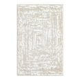 thumbnail image 2 of Unique Loom Hermitage Collection Area Rug - Armor (2' x 3' Rectangle White Bone/Beige), 2 of 6