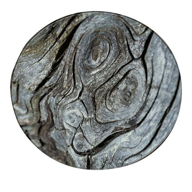 Mat Living Round Wood Grain Area Rug for Home Kids Play Floor Area Carpet Yoga Mat Round Wood Floor Rug for Living Room