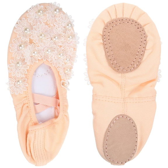 Amosfun Girls Ballet Accessories Soft Cotton Sole for Movement Control Comfortable Home Use