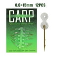 thumbnail image 1 of 12 Pcs Bait Spike Carp Fishing Bait Sting Boilies Pin Ronnie Hair Rig Tackle, 1 of 3
