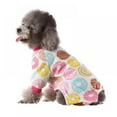 thumbnail image 4 of Balems Pet 4 Legged Pajamas Cotton Romper Cartoon Homewear Puppy Apparel Jumpsuit All Seasons, 4 of 5