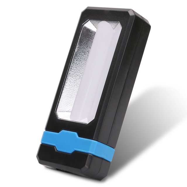 Eigraketly Luz de trabajo LED ABS con linterna de cuerda colgante Brillo potente Reparación de automóviles Luces de mano Herramienta de Type3 NO3