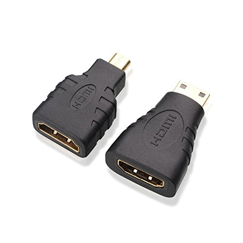Cable Matters Combo Mini HDMI to HDMI Adapter and Micro HDMI to HDMI