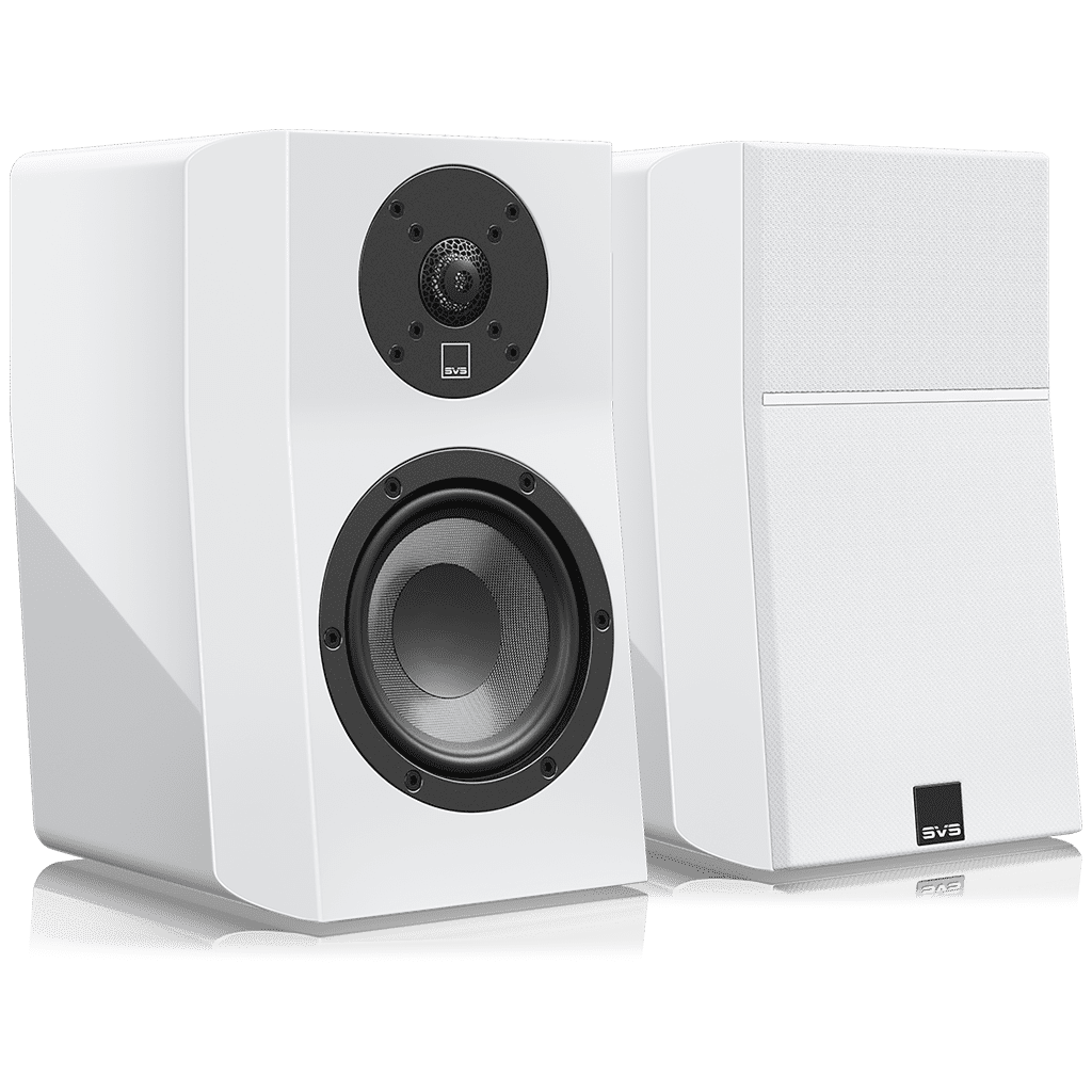 SVS Ultra Evolution Nano, Flagship Reference Speaker, Diamond Coated Tweeter - Pair - Piano Gloss White