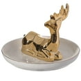 thumbnail image 3 of Uniquewise Deer Design Jewelry Holder with Decorative Trinket Dish Organizer for Rings Earrings Bracelets and Necklaces - Best Gift for Christmas Birthdays Anniversaries or Special Occasion for Women, 3 of 7