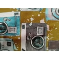 thumbnail image 5 of oneOone Cotton Cambric Dark Mustard Fabric Camera Pattern Sewing Craft Projects Fabric Prints By Yard 56 Inch Wide, 5 of 5