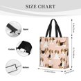 thumbnail image 3 of Easygdp Beagle Dog On Brown Bolsa Tote para Mujer, Bolso de Hombro para Trabajo, Playa, Viajes, Compras y Supermercado, 3 of 7