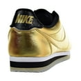thumbnail image 3 of Nike Classic Cortez Leather SE Women's Shoes Metallic Gold/Metallic Gold 902854-700, 3 of 6