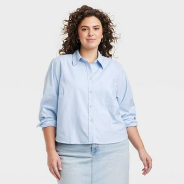 Buy Wrangler Womens Logo L/S Drill Shirt (XCP2127020) Online Australia