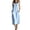 A Blue, variant on Women's Dresses Tank Sundress 2026 Women's Casual Crew-Neck Multi-Color Pocket Sleeveless Dress Yellow L