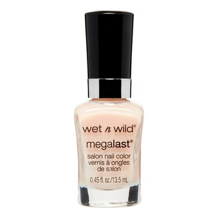 Wet n Wild Mega Last Salon Nail Color, 2% Milk