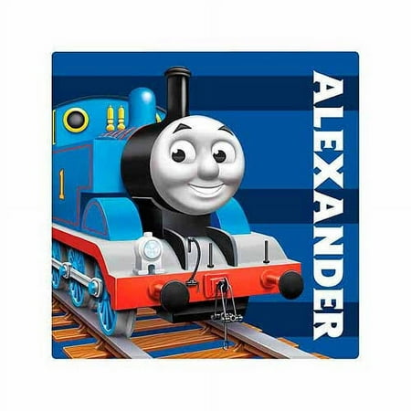 Personalized Thomas and Friends No. 1 16" x 16" Canvas Wall Art