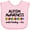 AD-Pink, variant on Inktastic Autism Awareness Understanding and Love with Puzzle Pieces Boys or Girls Baby Bib