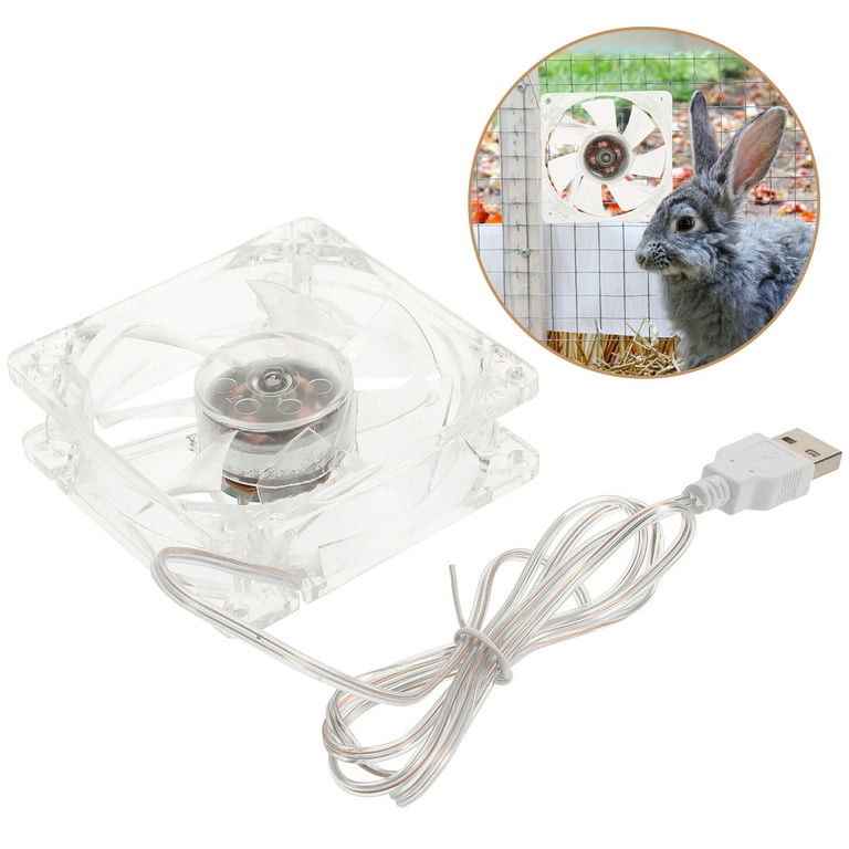Hamster Cage Cooling Fan USB Plug In Pet Fan Small Pet Cooling Fan Pet Cage Summer Supply Walmart