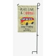 thumbnail image 4 of Printtoo Tan Peace| Love & Camping Caravans Personalized Camping Flags For Campers Double SidedFlagCampsiteFlagOutdoor Garden Sign, 4 of 4