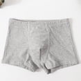 thumbnail image 2 of oelaio Boys Boxer Briefs Soft Cotton Underwear Moisture-Wicking Lightweight Boxers Gray 3-5 Years, 2 of 8