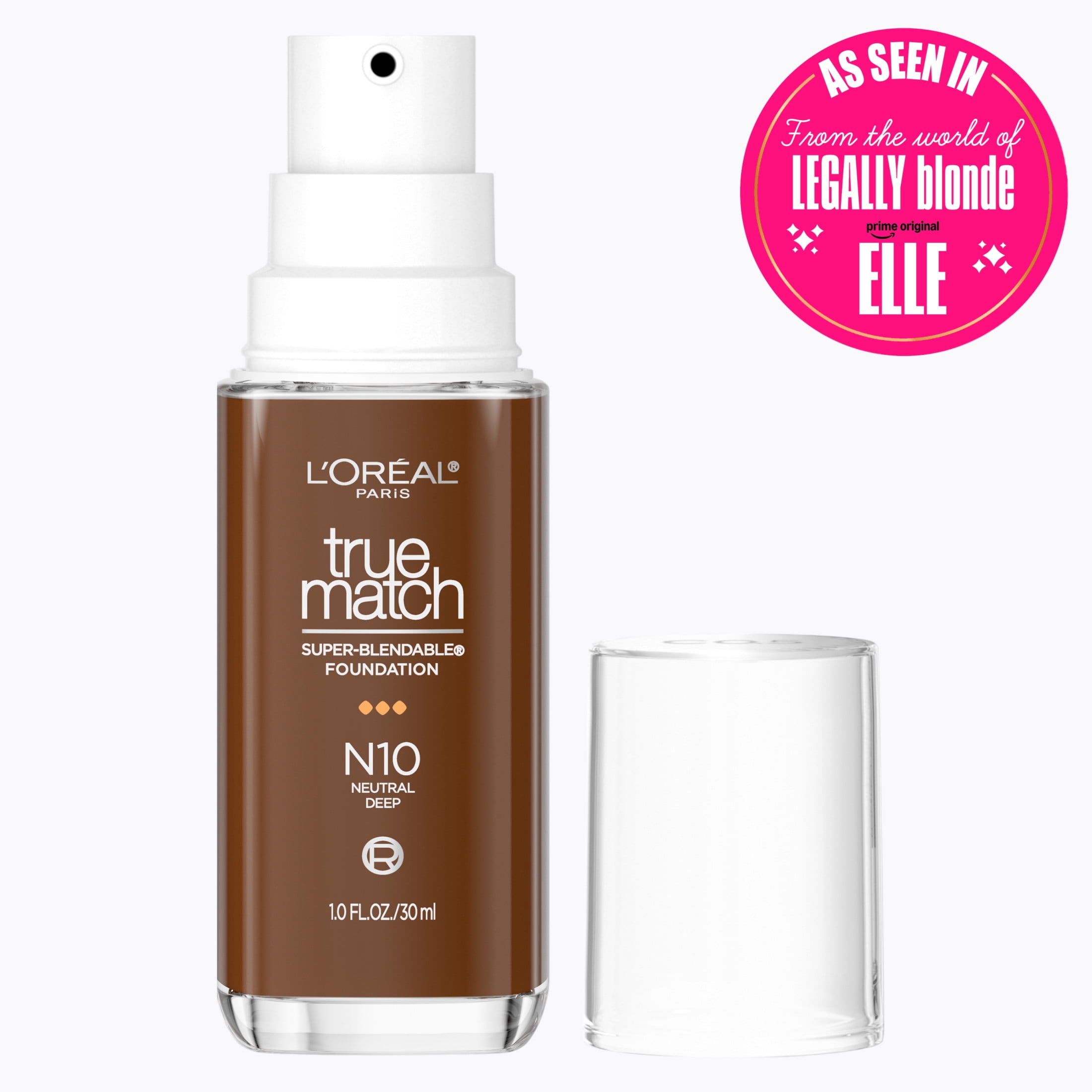 (2 pack) L'Oreal Paris True Match Super Blendable Cream Foundation Makeup, 1 fl oz